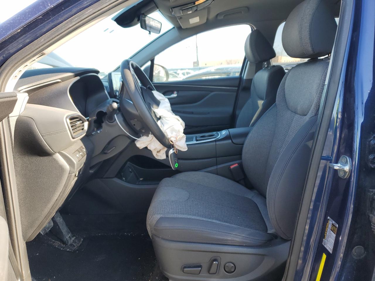 2022 HYUNDAI SANTA FE SEL VIN:5NMS2DAJ5NH479489