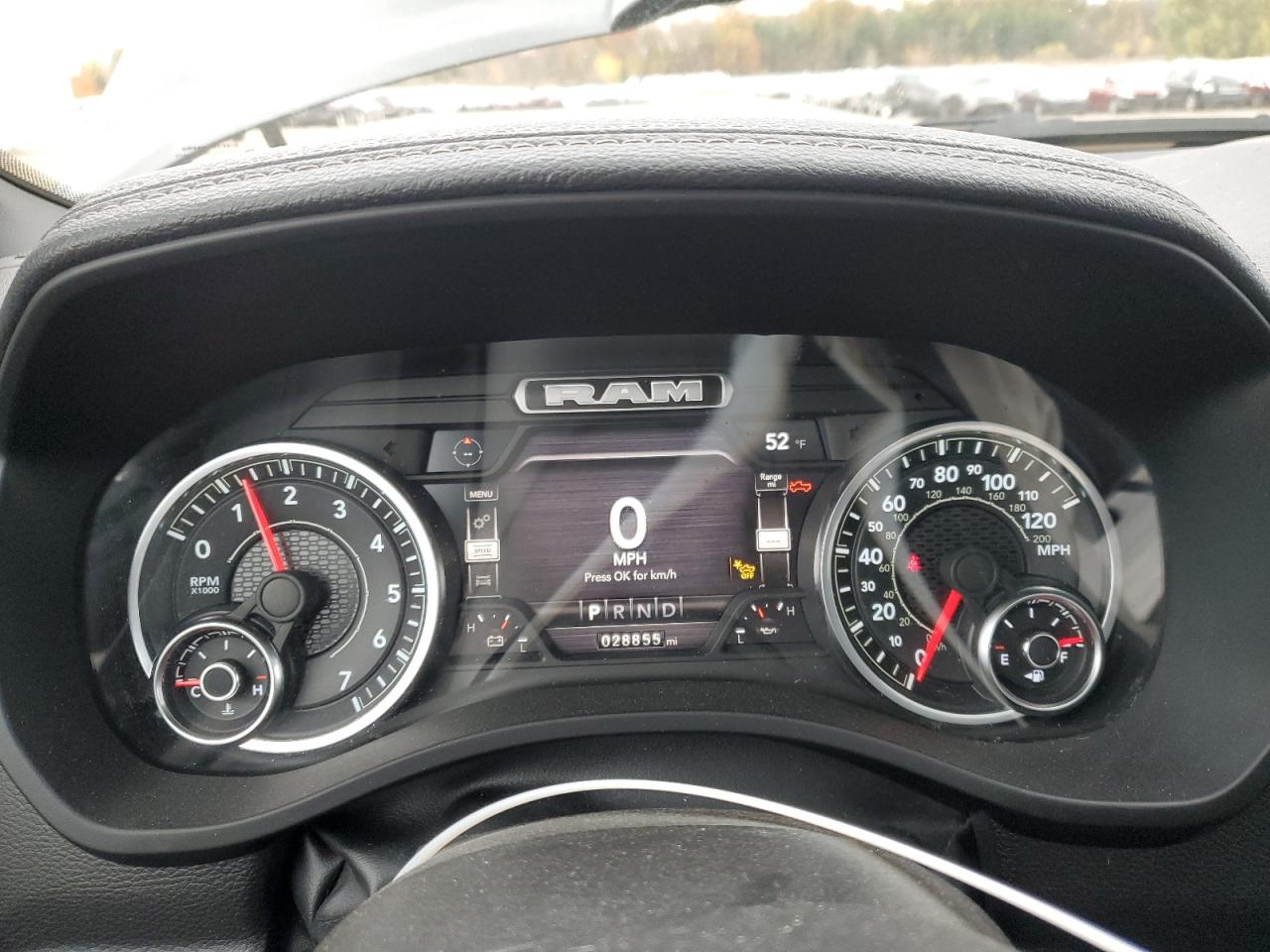 2022 RAM 1500 LARAMIE VIN:1C6SRFRT7NN419981