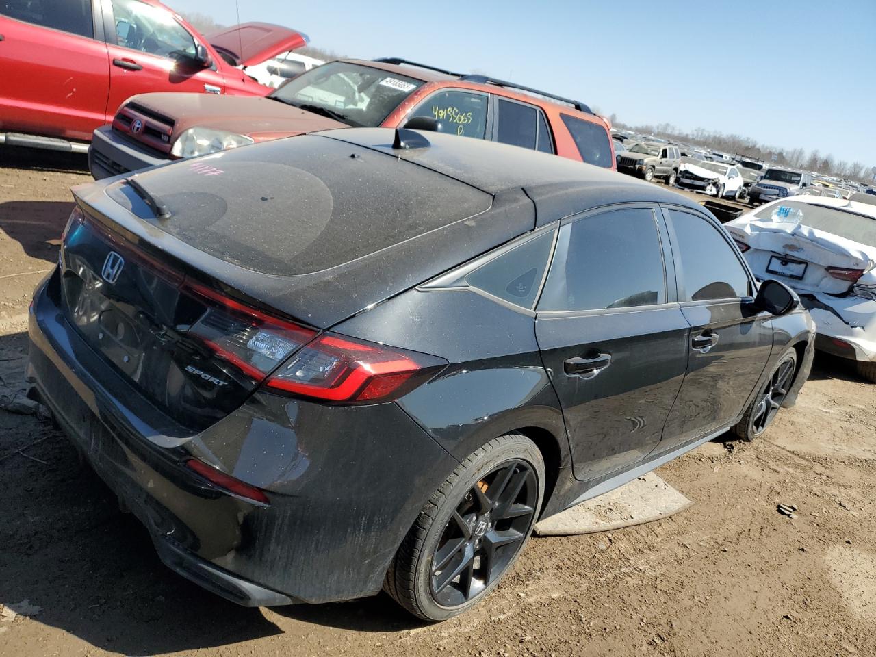 2022 HONDA CIVIC SPORT VIN:19XFL2H8XNE025073