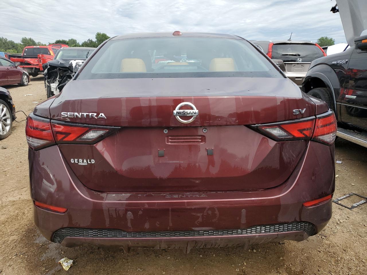 2023 NISSAN SENTRA SV VIN:3N1AB8CV1PY295584