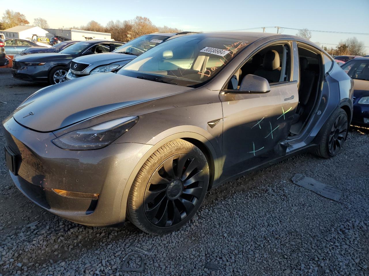 2022 TESLA MODEL Y  VIN:7SAYGDEF9NF397612