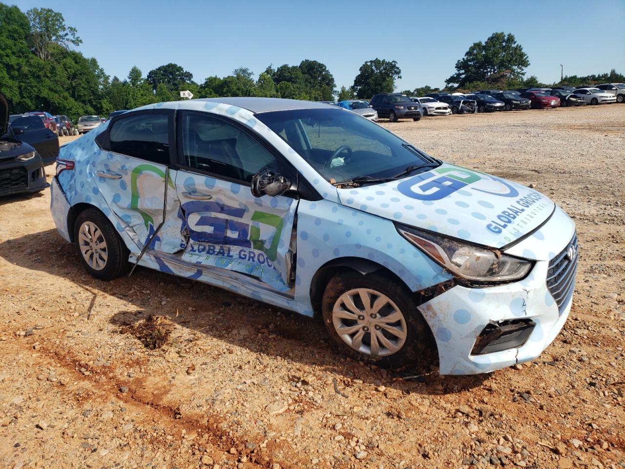 2022 HYUNDAI ACCENT SE VIN:3KPC24A68NE159168