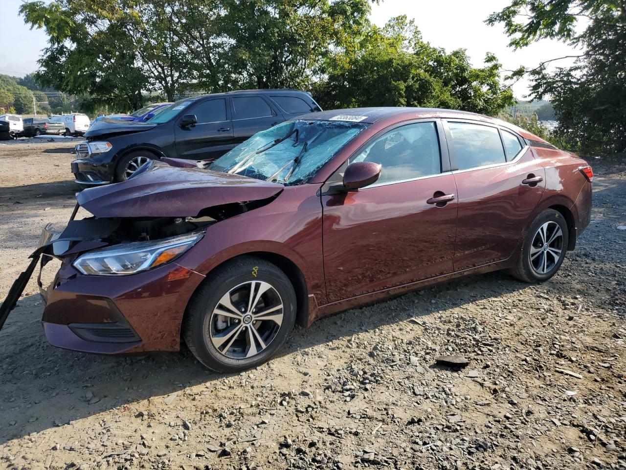 2022 NISSAN SENTRA SV VIN:3N1AB8CV0NY247815