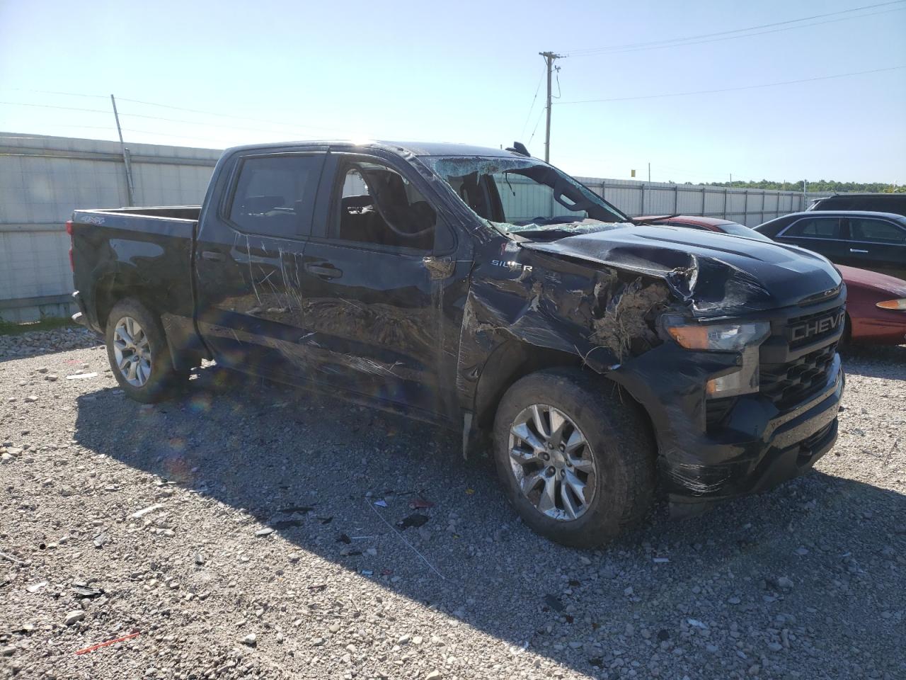 2023 CHEVROLET SILVERADO K1500 CUSTOM VIN:1GCPDBEK9PZ191187