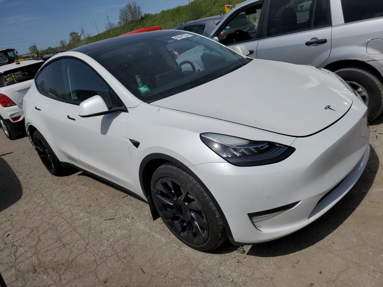 2022 TESLA MODEL Y  VIN:7SAYGDEE7NF327209