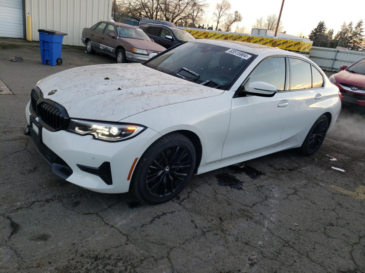 2022 BMW 330XI  VIN:3MW5R7J06N8C49660