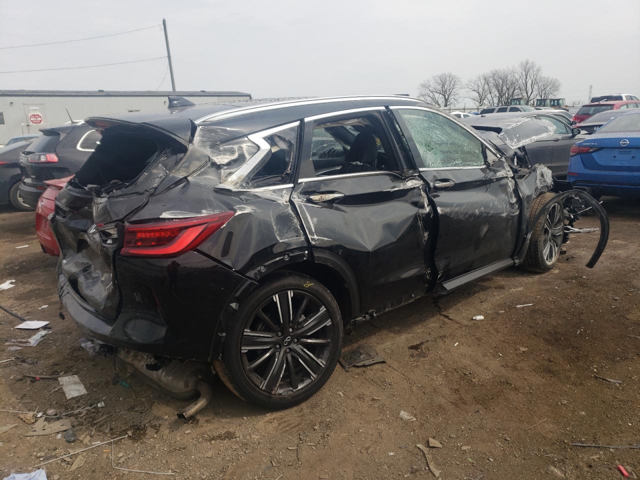 2022 INFINITI QX50 LUXE VIN:WP0AA2A8XNS255297