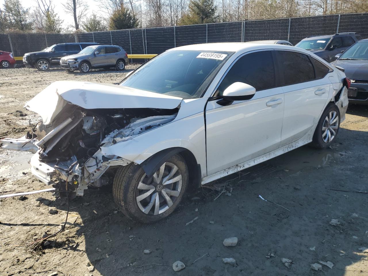2022 HONDA CIVIC LX VIN:2HGFE2F28NH570722