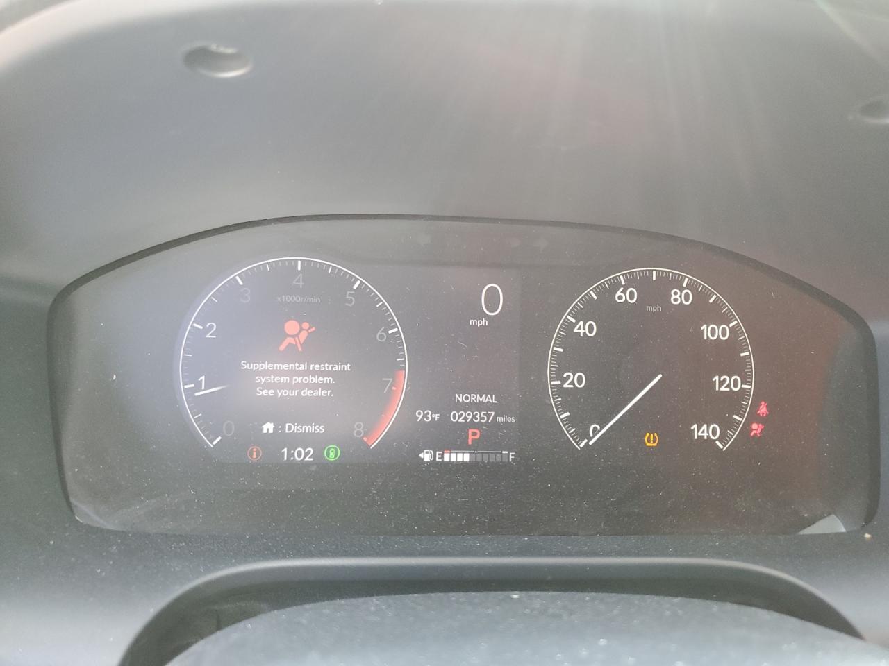 2023 HONDA HR-V EXL VIN:3CZRZ1H72PM717571