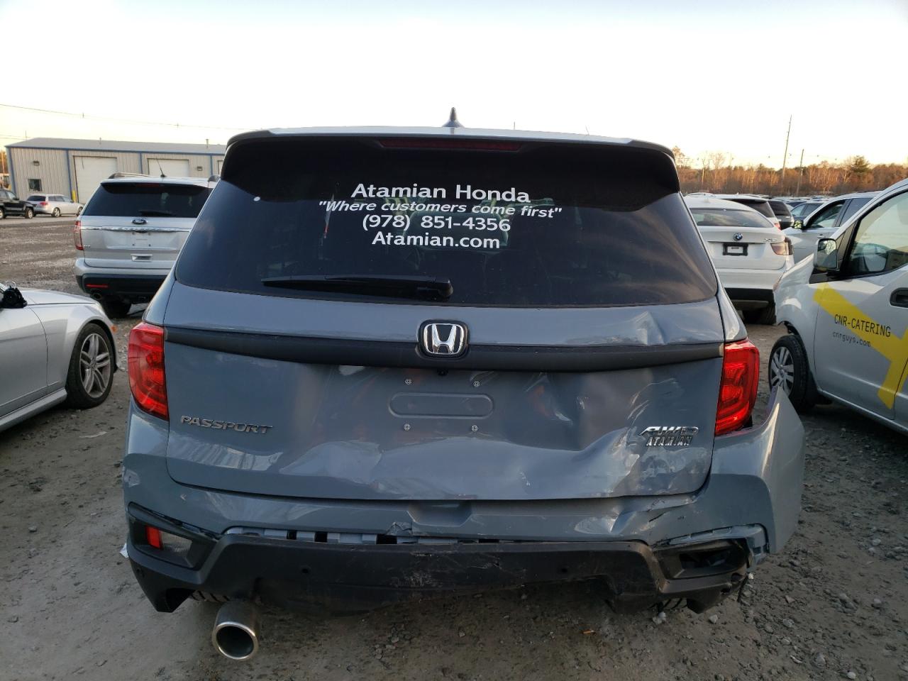 2023 HONDA PASSPORT EXL VIN:5FNYF8H54PB022496