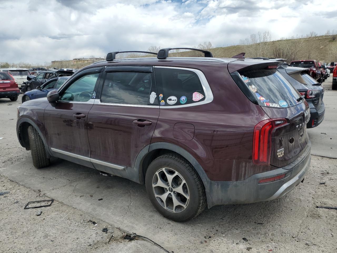 2022 KIA TELLURIDE EX VIN:5XYP3DHC3NG257750