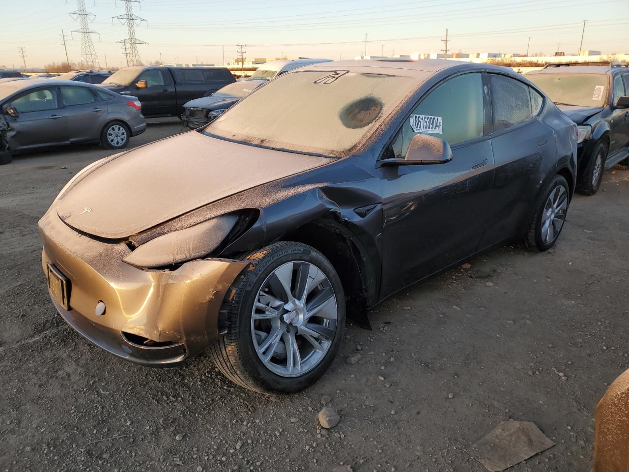 2023 TESLA MODEL Y  VIN:7SAYGDEEXPA188113