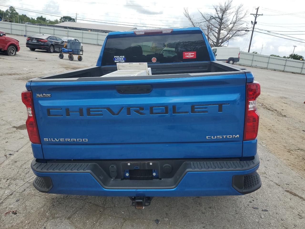 2022 CHEVROLET SILVERADO K1500 CUSTOM VIN:1GCPDBEK4NZ528135