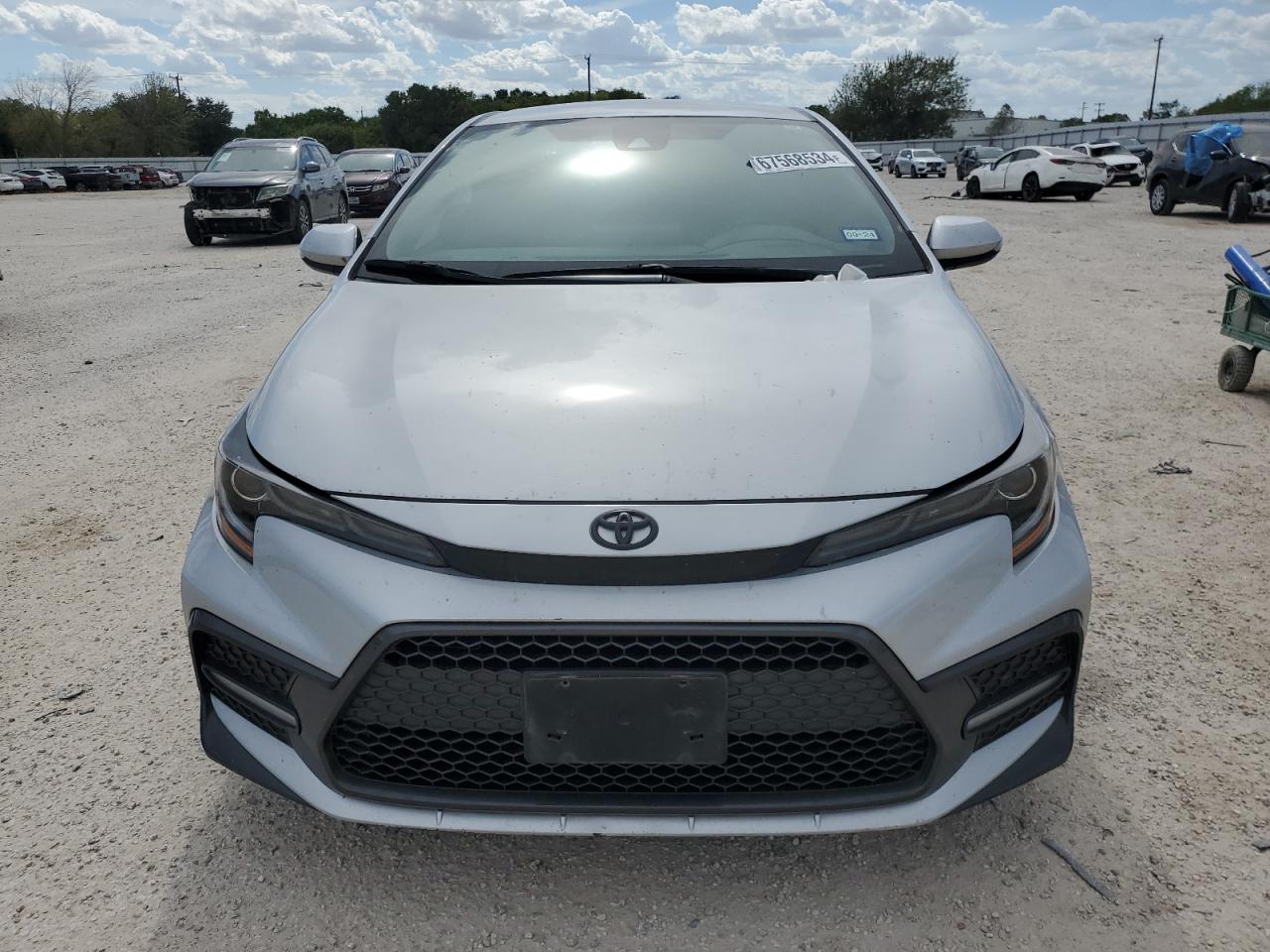 2022 TOYOTA COROLLA SE VIN:5YFS4MCE8NP135512