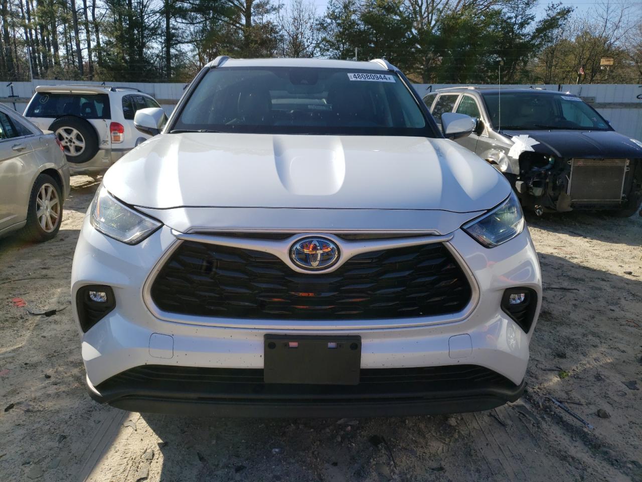 2022 TOYOTA HIGHLANDER HYBRID XLE VIN:5TDGBRCH7NS547785