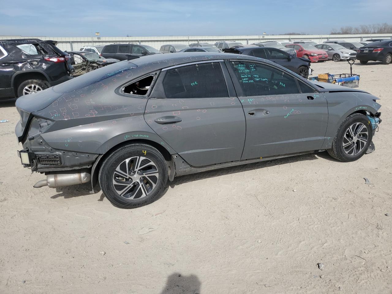 2022 HYUNDAI SONATA HYBRID VIN:KMHL24JJ9NA037325