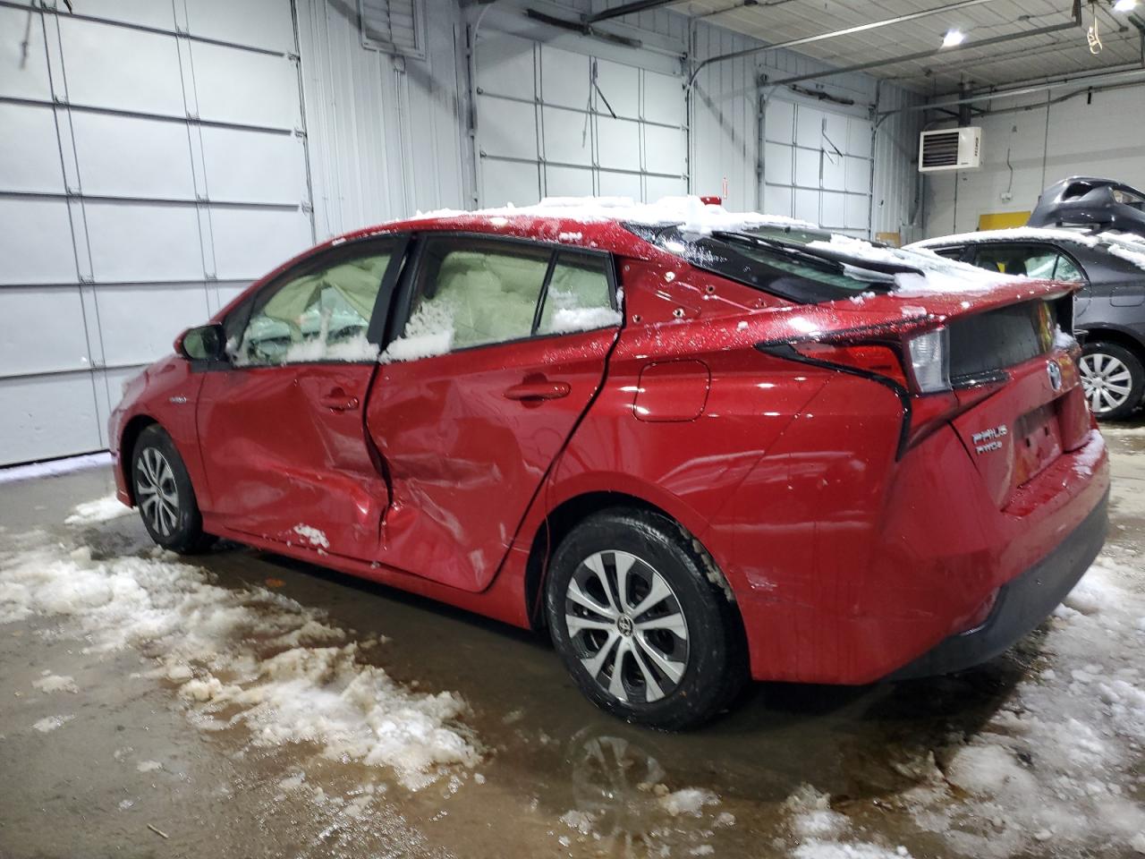 2022 TOYOTA PRIUS LE VIN:JTDL9MFU6N3040772