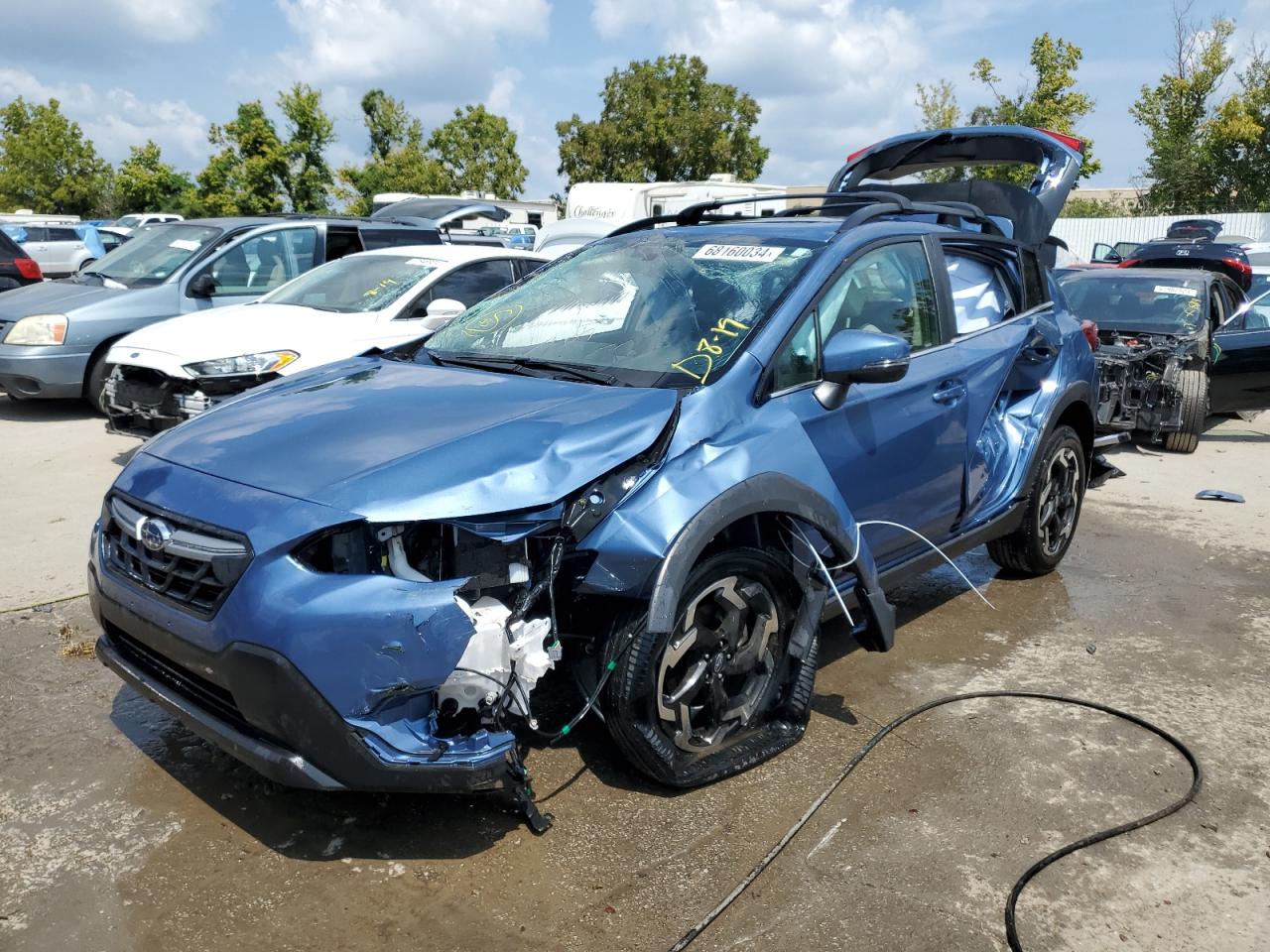 2022 SUBARU CROSSTREK LIMITED VIN:JF2GTHNC3NH258529