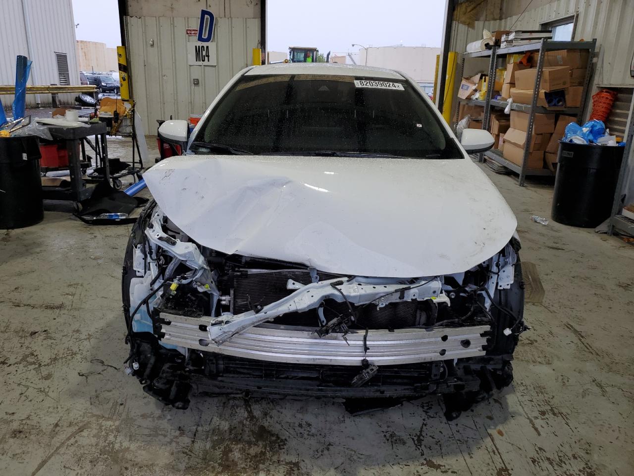 2022 TOYOTA COROLLA LE VIN:JTDEAMDE8N3006604