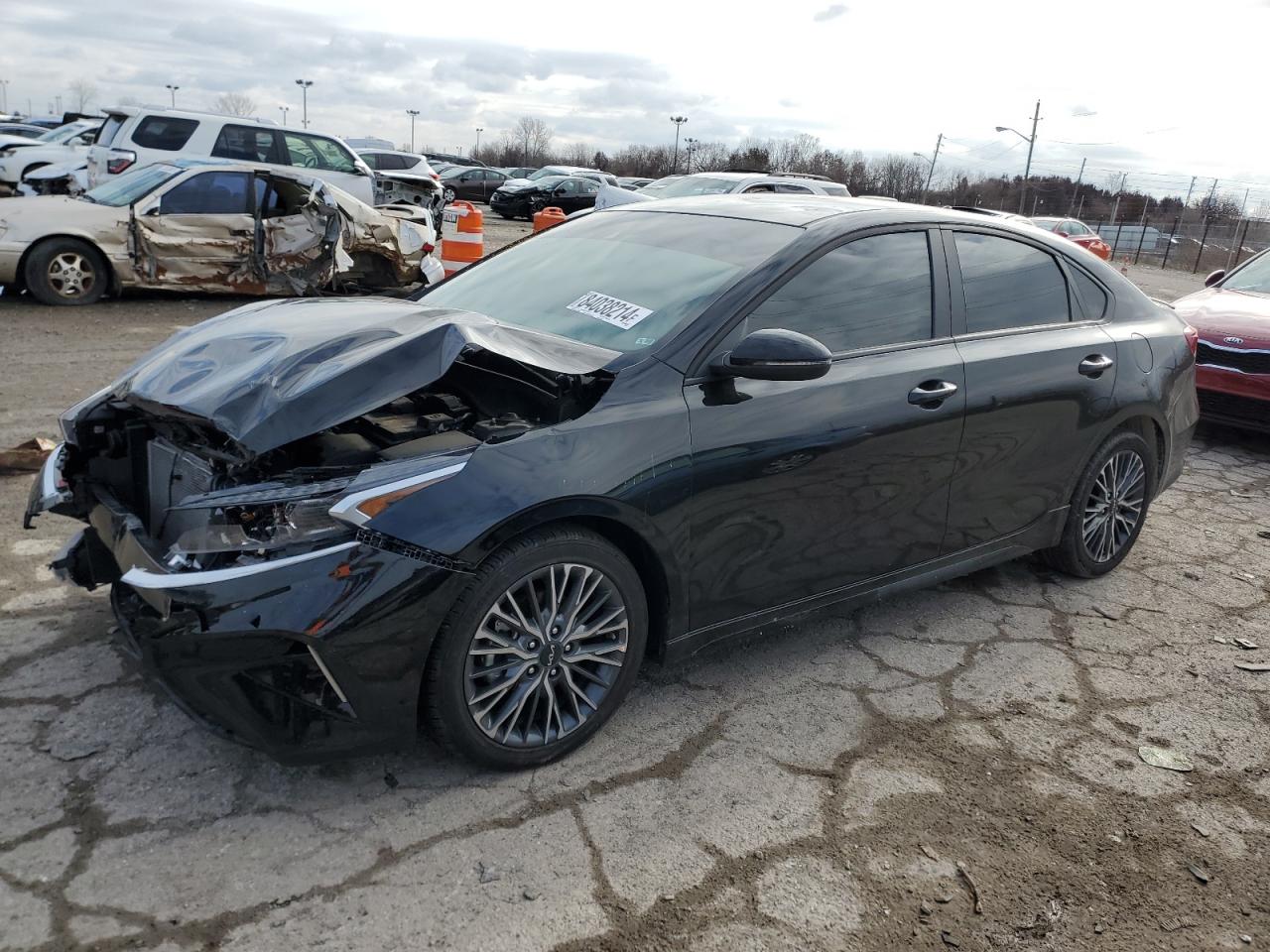 2022 KIA FORTE GT LINE VIN:3KPF54AD1NE492086