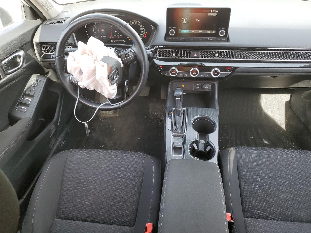 2022 HONDA CIVIC EX VIN:2HGFE2F31NH116272