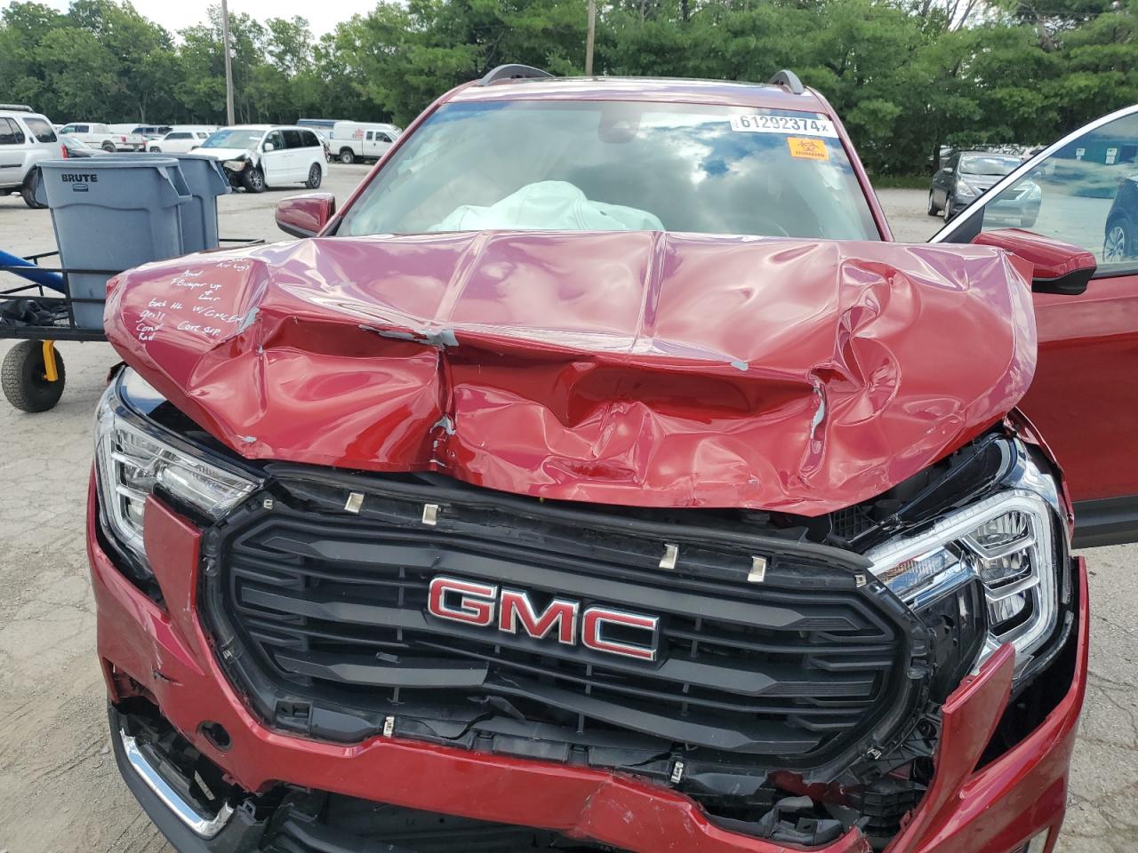 2022 GMC TERRAIN SLE VIN:3GKALTEV3NL120911