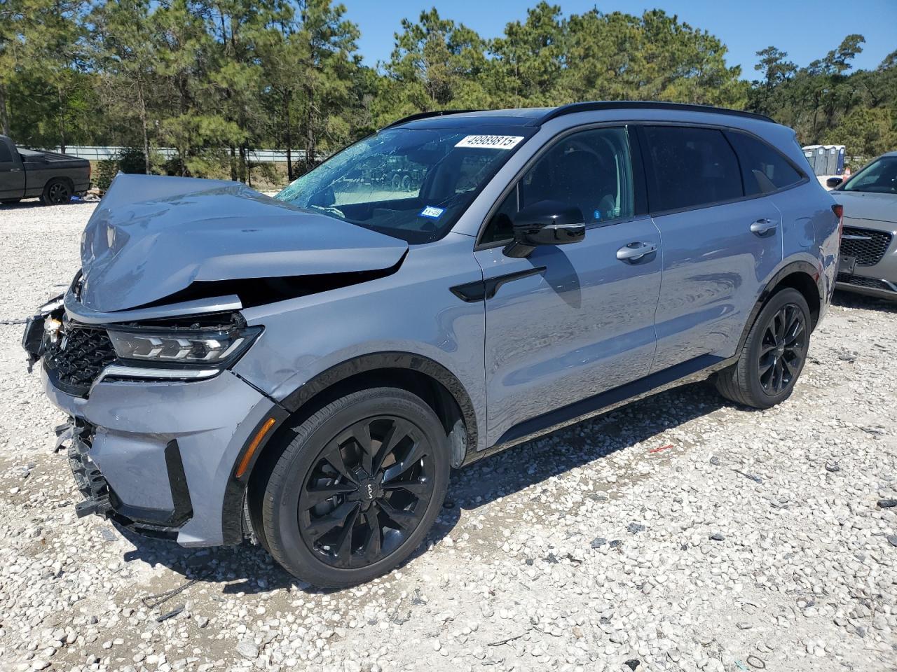2022 KIA SORENTO SX VIN:5XYRK4LF3NG091923