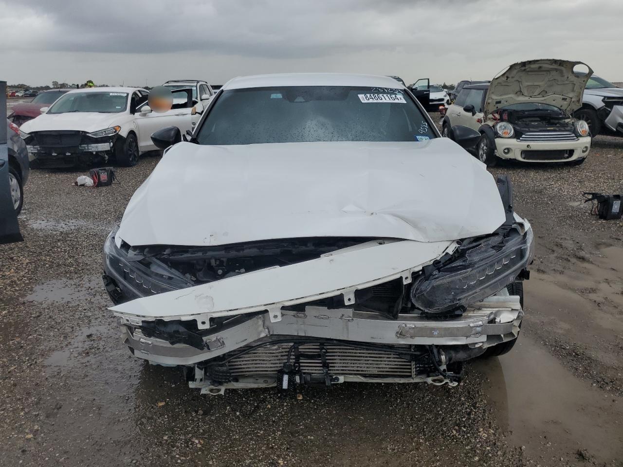 2022 HONDA ACCORD SPORT VIN:1HGCV1F30NA009595