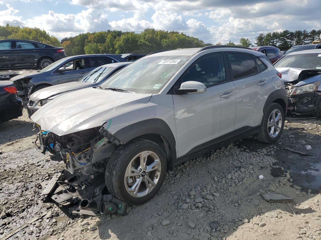 2022 HYUNDAI KONA SEL VIN:KM8K3CAB5NU918971