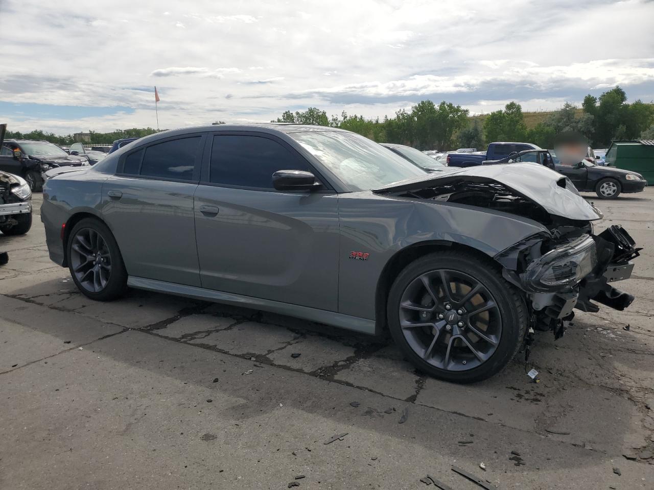 2023 DODGE CHARGER SCAT PACK VIN:2C3CDXGJ3PH635622