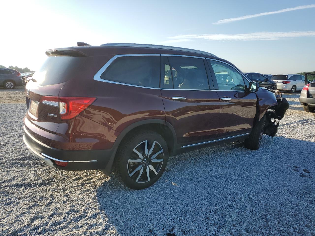 2022 HONDA PILOT TOURING VIN:5FNYF5H63NB013339