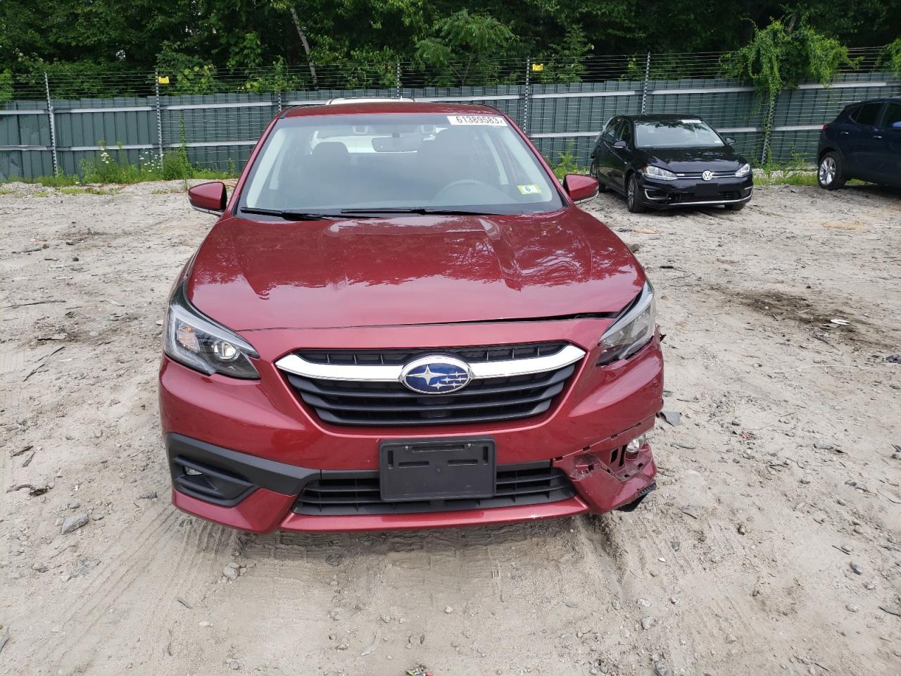 2022 SUBARU LEGACY PREMIUM VIN:4S3BWAD60N3026891