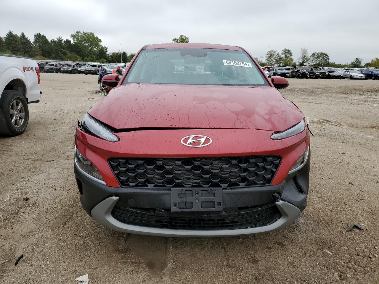 2022 HYUNDAI KONA SEL VIN:KM8K2CAB2NU759958