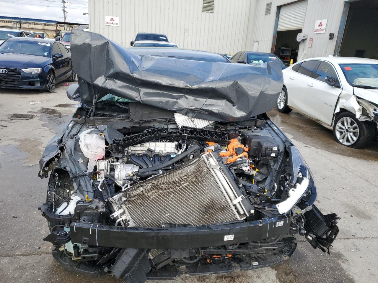 2023 HYUNDAI ELANTRA BLUE VIN:KMHLM4AJ5PU082077