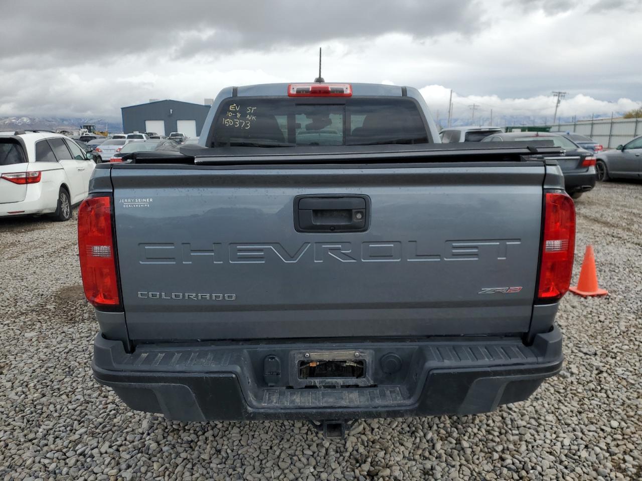 2022 CHEVROLET COLORADO ZR2 VIN:1GCGTEEN7N1150373