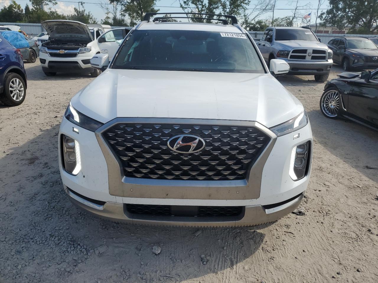 2022 HYUNDAI PALISADE CALLIGRAPHY VIN:KM8R74HE6NU397770