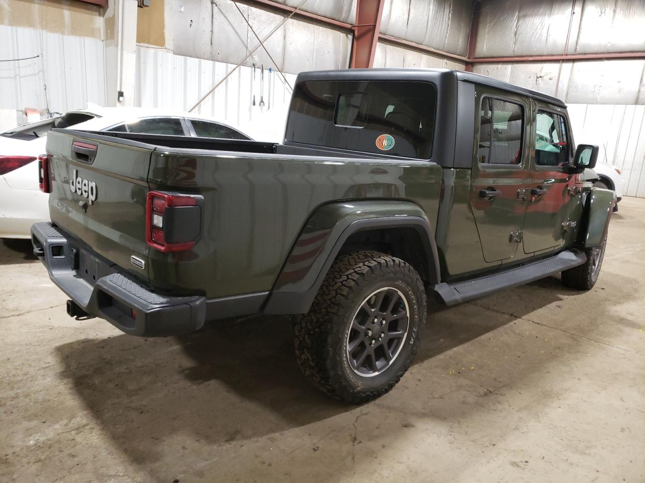 2022 JEEP GLADIATOR OVERLAND VIN:1C6HJTFG0NL144070
