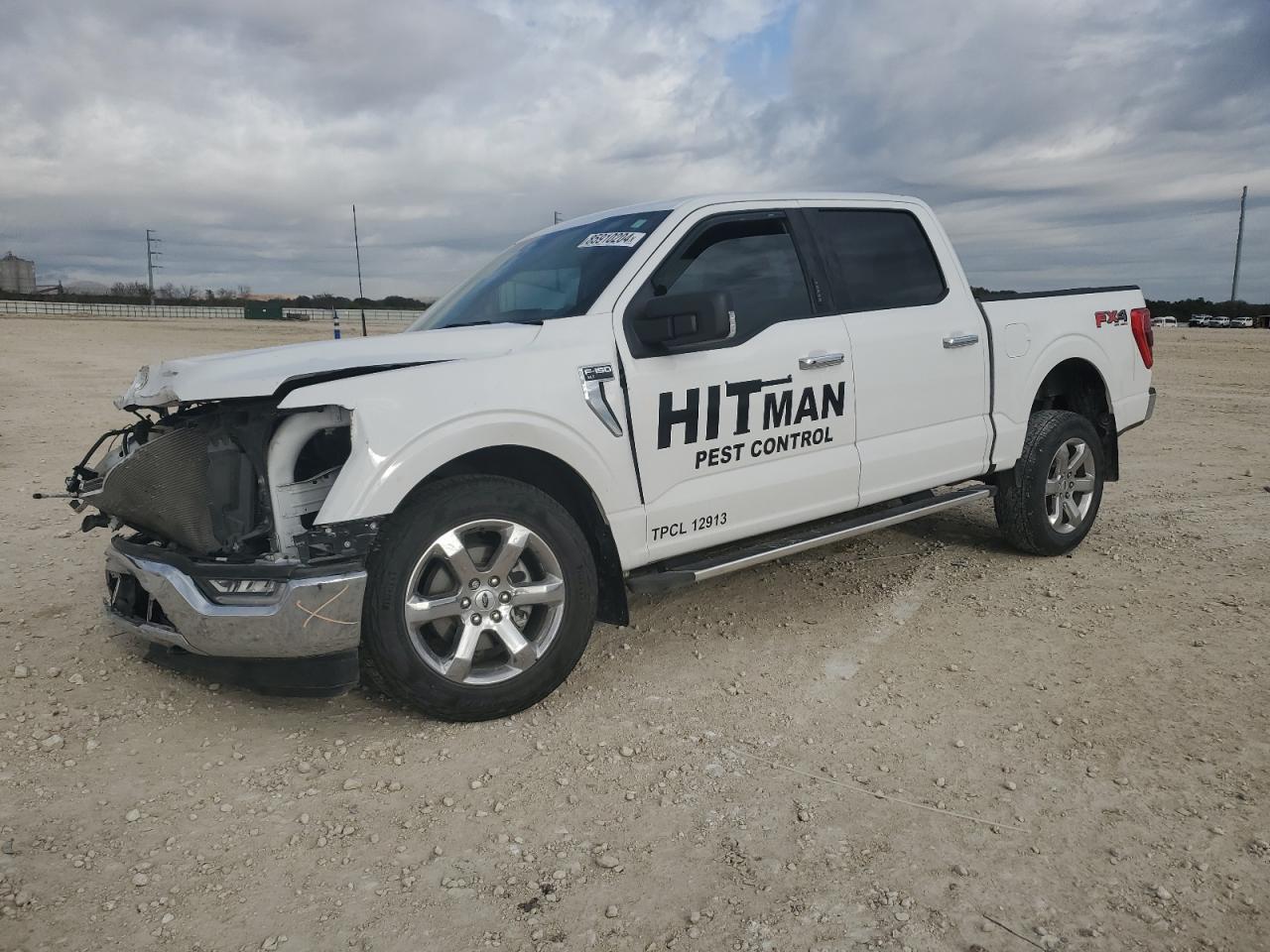2022 FORD F150 SUPERCREW VIN:1FTFW1E59NKE75449