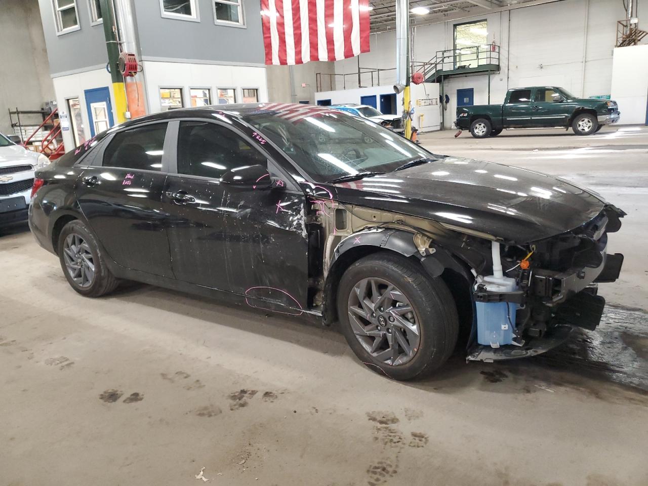 2024 HYUNDAI ELANTRA SEL VIN:KMHLM4DG3RU656565