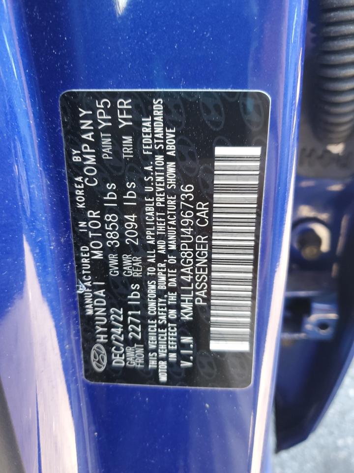 2023 HYUNDAI ELANTRA SE VIN:KMHLL4AG8PU496736