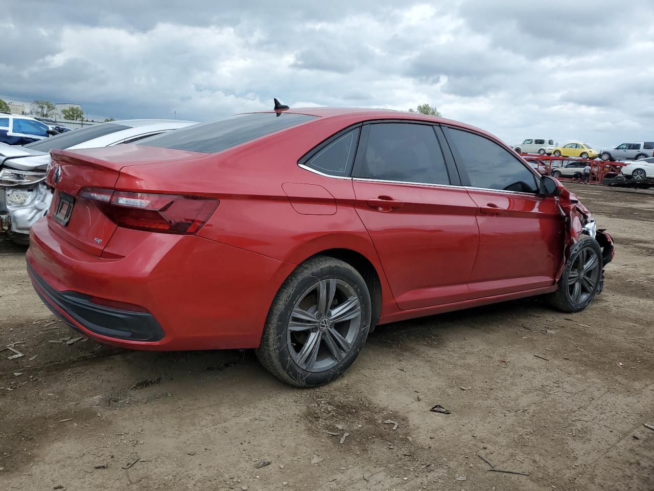 2022 VOLKSWAGEN JETTA SE VIN:3VW7M7BU1NM010596