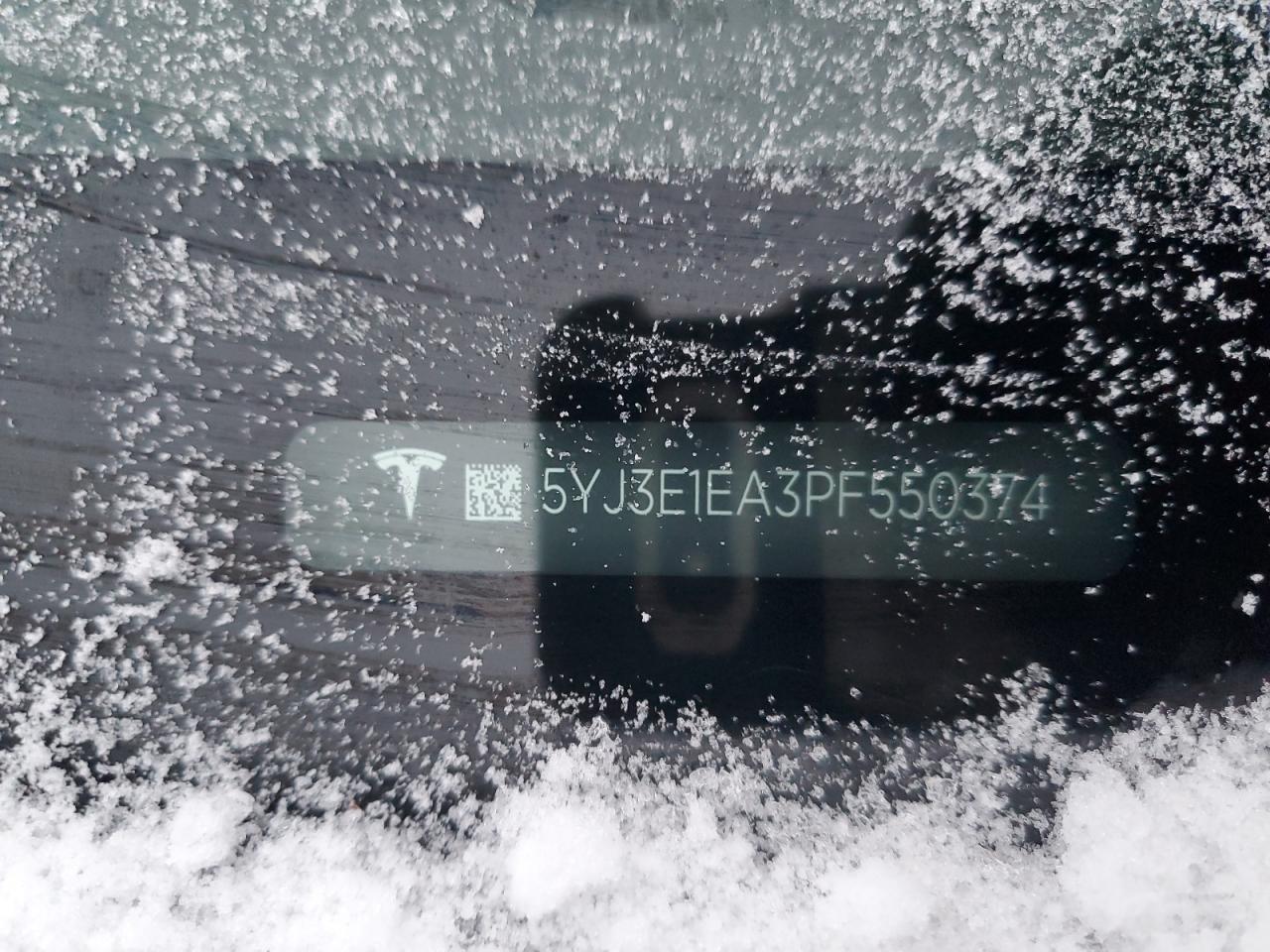 2023 TESLA MODEL 3  VIN:5YJ3E1EA3PF550374