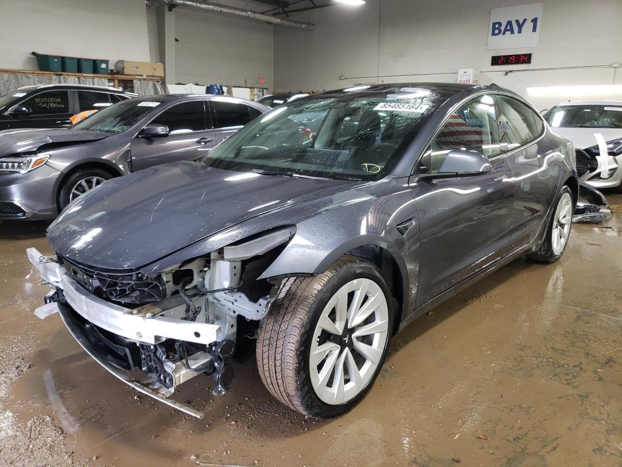 2022 TESLA MODEL 3  VIN:5YJ3E1EB5NF317117