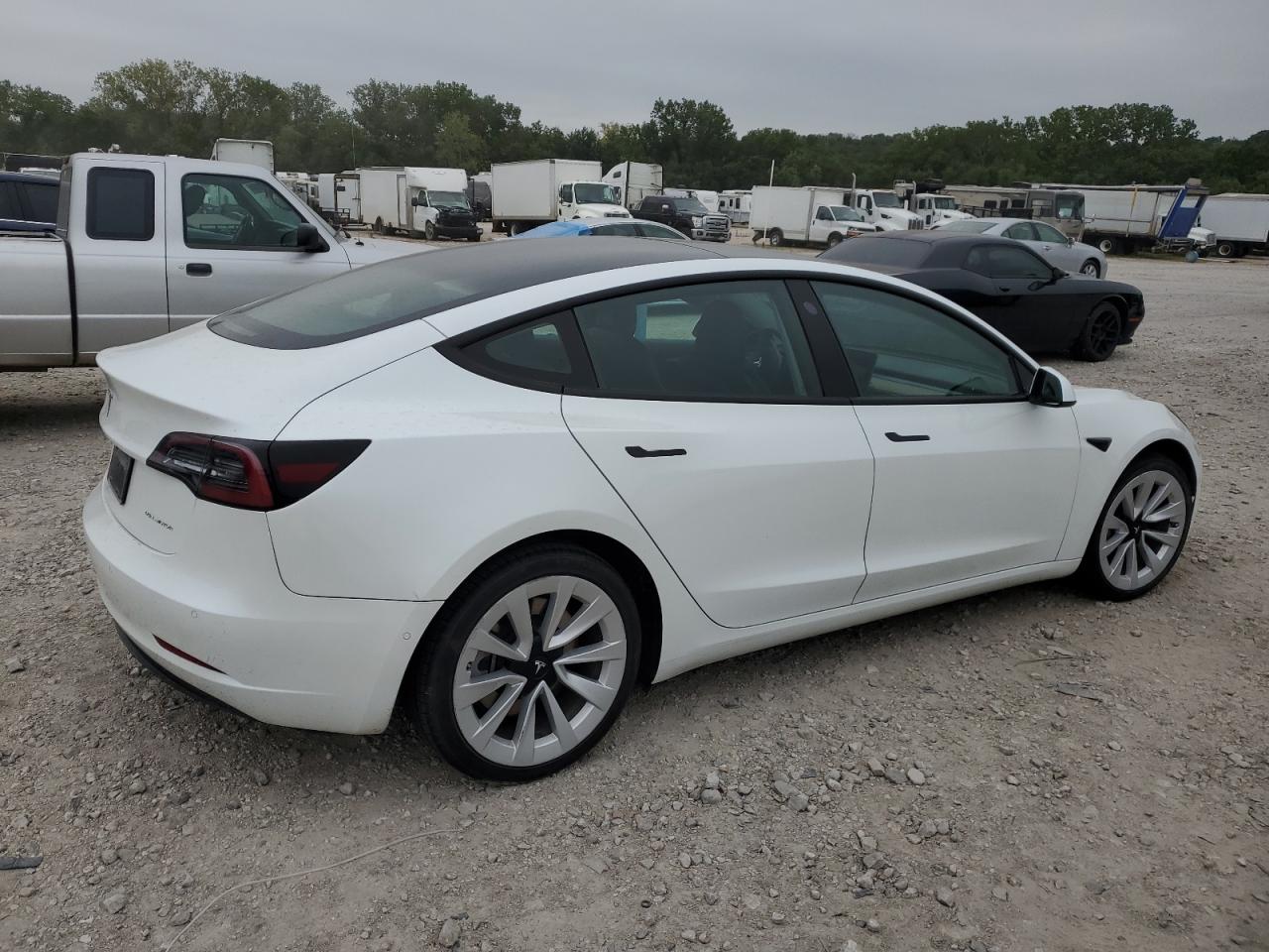 2022 TESLA MODEL 3  VIN:5YJ3E1EB2NF143040