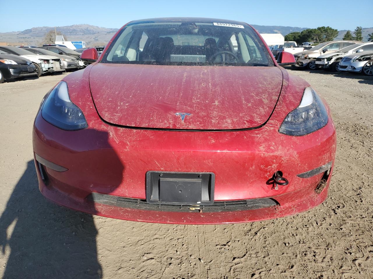 2022 TESLA MODEL 3  VIN:5YJ3E1EBXNF171183