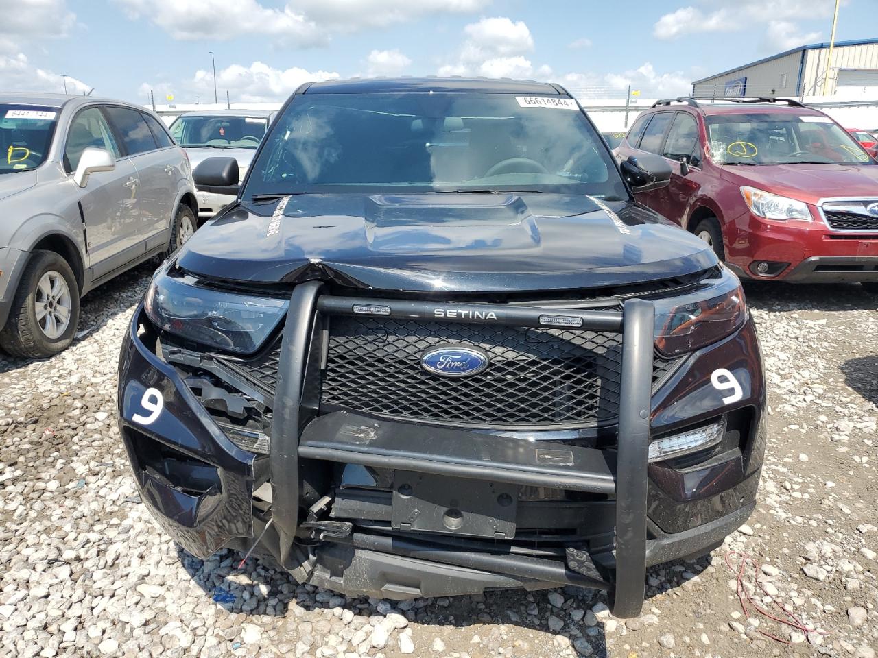 2022 FORD EXPLORER POLICE INTERCEPTOR VIN:1FM5K8AB4NGC24431