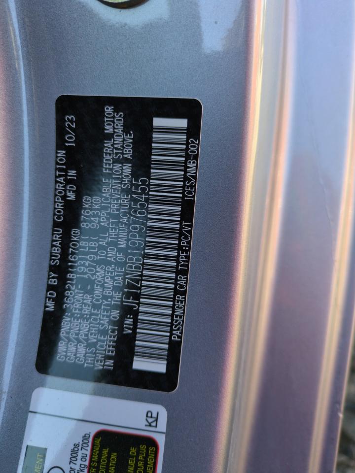 2023 TOYOTA GR 86  VIN:JF1ZNBB19P9765455