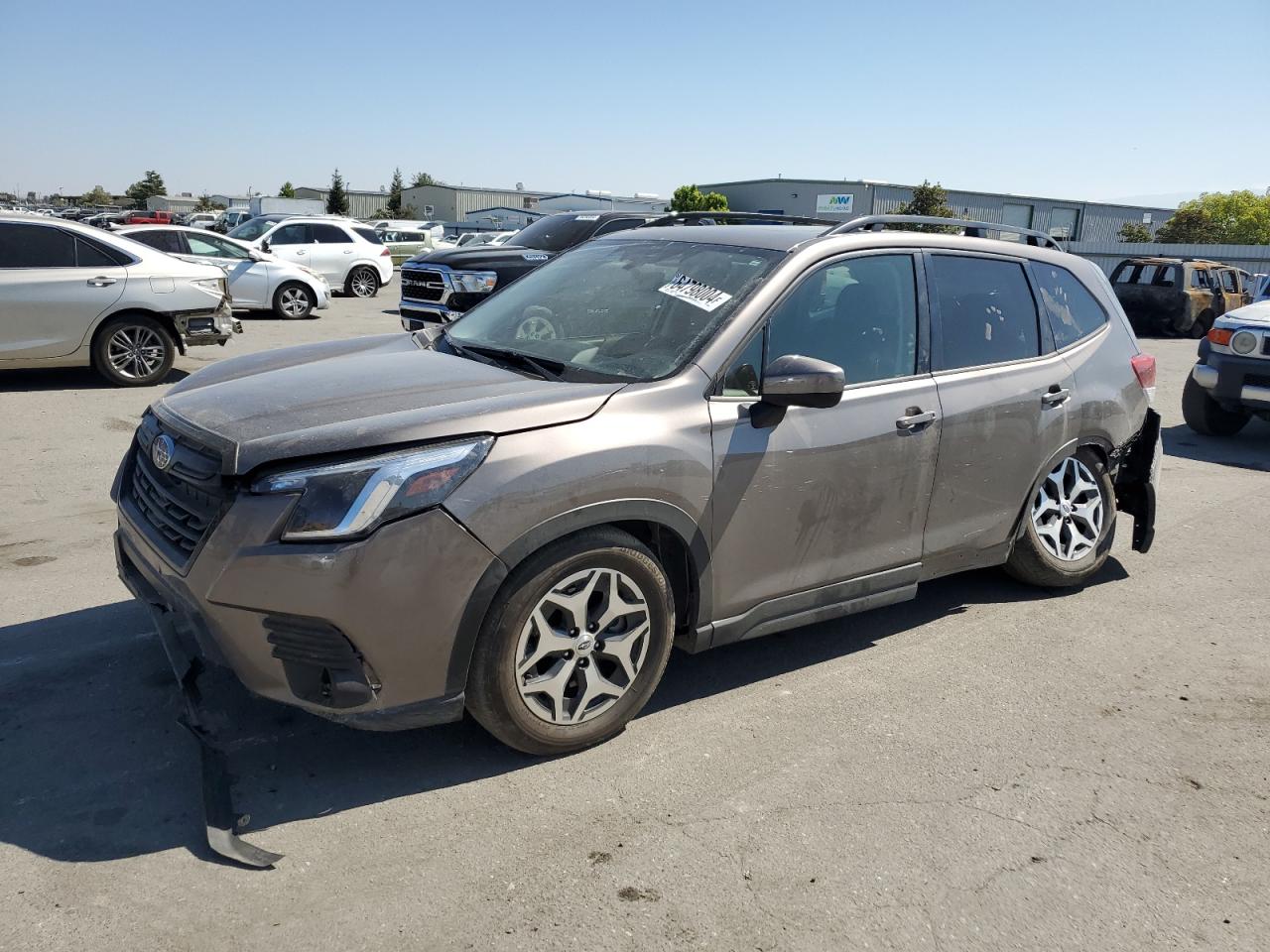 2022 SUBARU FORESTER PREMIUM VIN:JF2SKAEC6NH483273