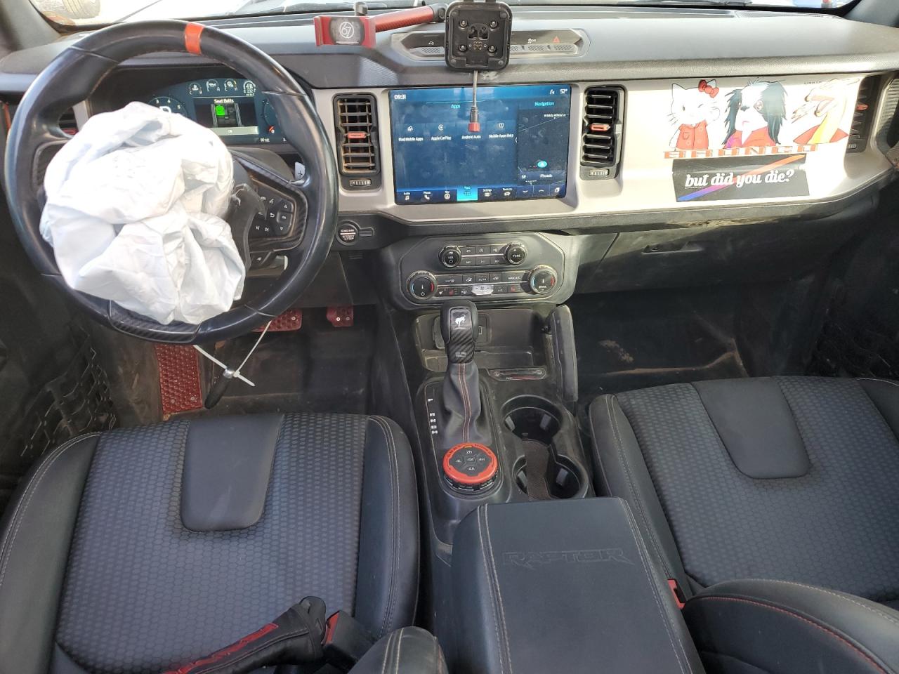 2022 FORD BRONCO RAPTOR VIN:1FMEE5JR2NLA51034