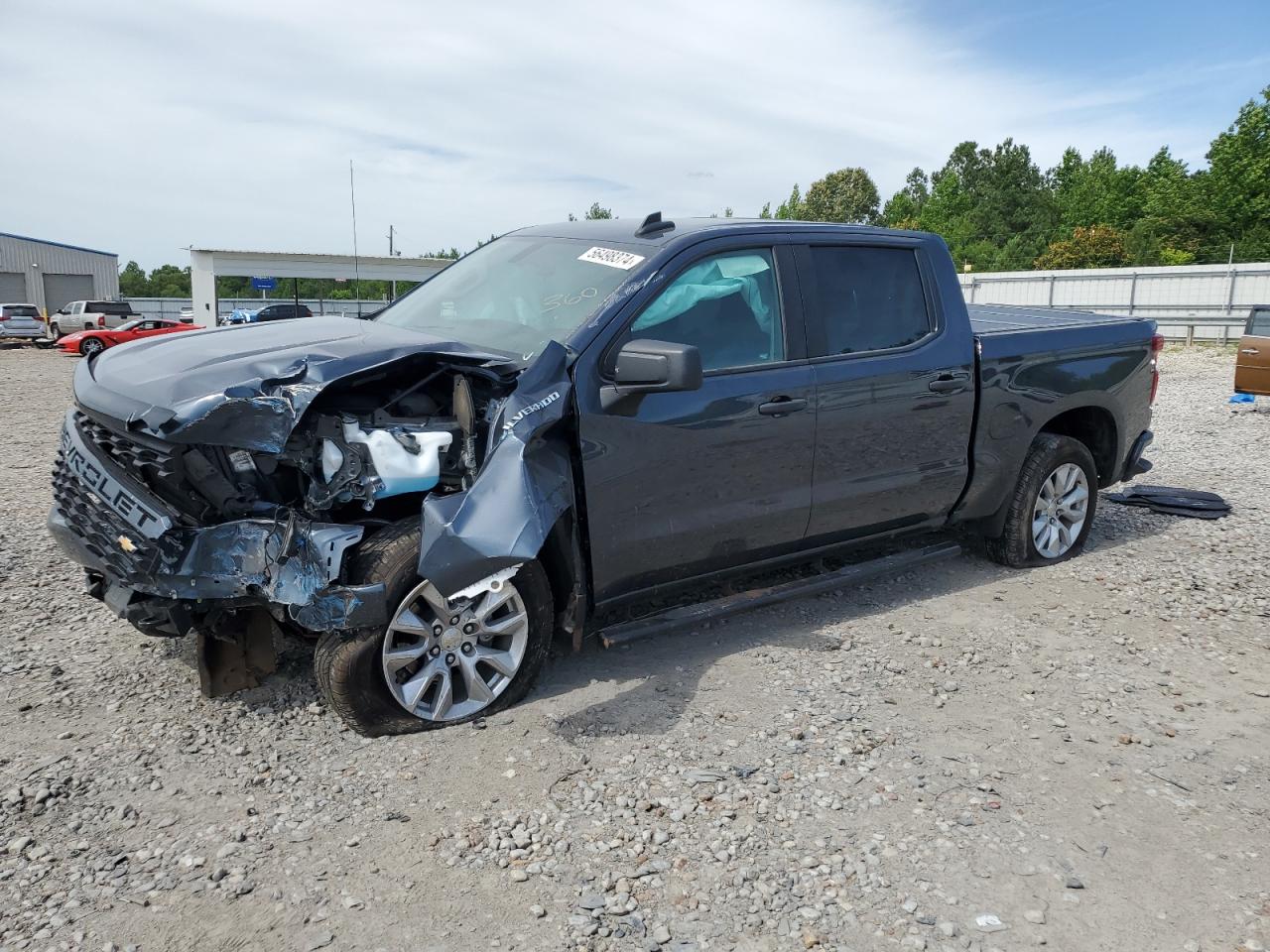 2022 CHEVROLET SILVERADO LTD C1500 CUSTOM VIN:1GCPWBEK7NZ180597